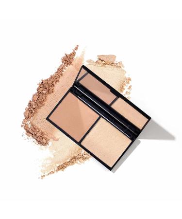 Lune+Aster Moonrise Contour & Glow Duo - Golden Contour Highlighter - Vegan, Gluten-Free, Paraben-Free - Buy Online on GoSupps.com