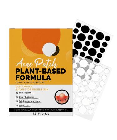 Lot de 72 patchs pour boutons patchs pour imperfections contr le d'adh rence prolong e soin du visage quotidien pour hommes et femmes