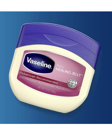 Vaseline Baby 100% Pure Petroleum Jelly - 2 Pack, 13 oz ea | Dermatologist Recommended, Hypoallergenic Skin Protectant for Diaper Rash & Chafed Skin - Buy Online on GoSupps.com