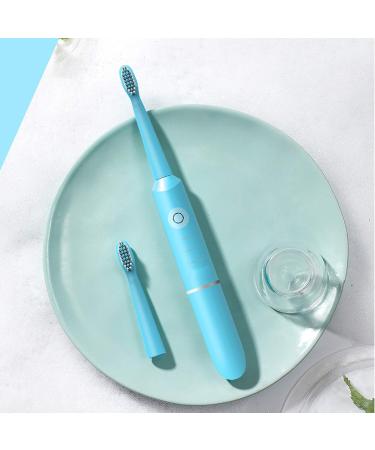 Shop Electric Power Toothbrush for Adults - 3 Modes Soft Bristles IPX7 Waterproof | Travel & Outdoor Use - Blue - Buy Online on GoSupps.com
