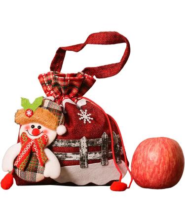fanelod Christmas Bags | Christmas Gift Bags for Candy - Christmas Cookie Bags for Candy Portable Christmas Eve Bags - Buy Online on GoSupps.com