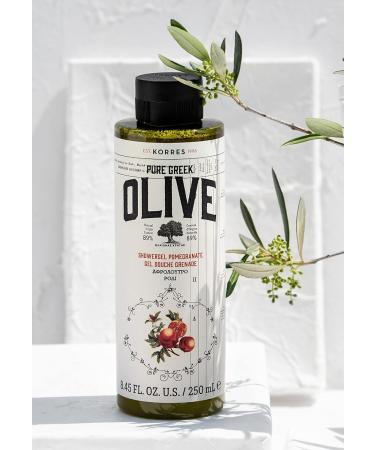 Corrres Olive Pomegranates Moisturizing Shower Gel - Vegan Extra Olive Oil 250ml (Pack of 2) | Smooth Skin International Shipping Available - Buy Online on GoSupps.com