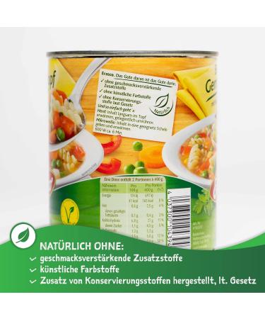 Erasco Colorful Vegetable Pot 800g Quick 5-Minute Vegetarian Meal with Fresh Veggies Simply Delicious & Convenient - Buy Online on GoSupps.com