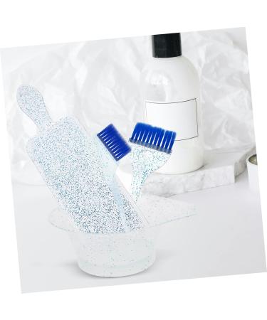 CRILSTYLEO 1 Set Translucent Hair Dye Set Hair Dye Bowl and Brush Hair Coloring Bowl and Brush Hair Dye Kit Brush and Bowl Hair Color Brush and Bowl Hair Color Mixing Bowl and Brush Pp 16.00X14.10X6.00CM Blue - Buy Online on GoSupps.com