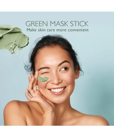 IRIYAND Green Tea Mask Stick for Face - Blackhead Remover & Pore Cleansing - 2PCS Green Tea Extract Sticks for Moisturizing & Brightening - All Skin Types - Buy Online on GoSupps.com