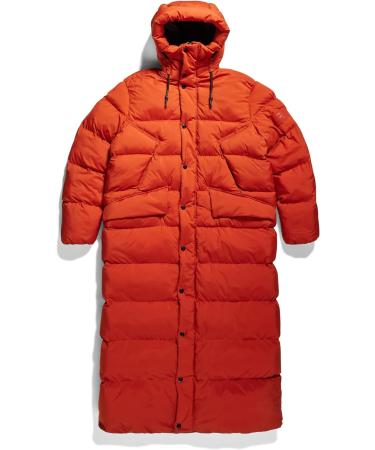 G-STAR RAW Women's Whistler Long Puffer Wmn Jackets L Orange (rooibos tea D23537-D199-G052) - Buy Online on GoSupps.com
