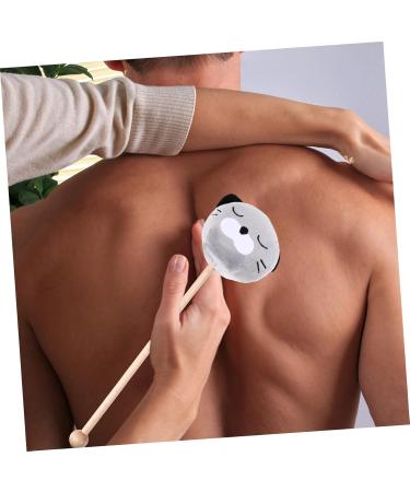 Soft Plush Back Massager Stick - Animal Design | Acupuncture Massage Tool for Muscle Relief & Relaxation - Buy Online on GoSupps.com