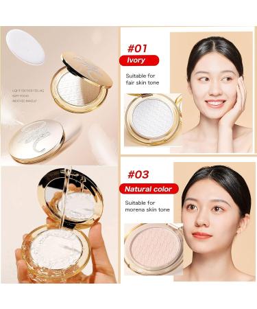 Golden Diamond Face Powder - 1PC Natural Color | Radiant Glow - Buy Online on GoSupps.com