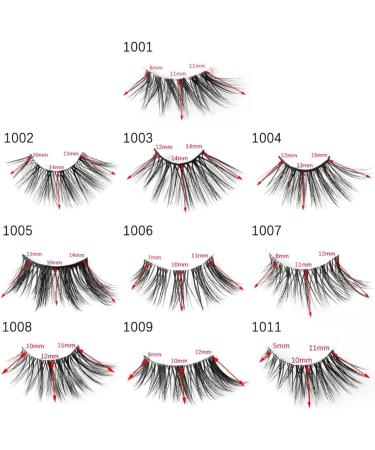 UAMOU Mink Eyelashes Volume False Lashes 3D Mink Natural Long Make Up False Eyelash Faux Cils Cilios Fluffy Fake Eye Lashes Cheerfully (Color : 5 pairs 1011 Size : 2 boxes) - Buy Online on GoSupps.com