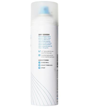 Dry Goods Athletic Spray Powder Original 5.4 oz - Sweat Absorbing Powder - Buy Online on GoSupps.com