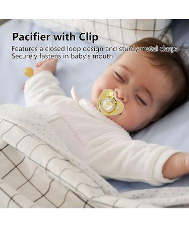 Buy Gold Letter Pacifier | Exquisite Portable Silicone Infant Pacifier for Home & Travel - Buy Online on GoSupps.com