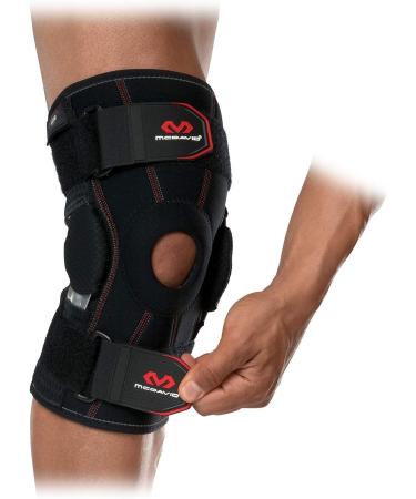McDavid Side Hinged Knee Brace - Maximum Support & Compression for Stability, Recovery, and Pain Relief - Medium - Buy Online on GoSupps.com