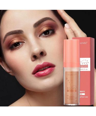 Makeup Highlight Powder | Brightener Patting Powder for Face Body | Make Up Supply Fairy Highlight Patting Powder for Neck Collarbone Back Arms Legs Gold - Buy Online on GoSupps.com