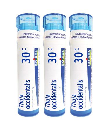 Boiron Thuja Occidentalis 30c Homeopathic Medicine for Warts - Pack of 3 (240 Pellets) 30c 80 Count (Pack of 3) - Buy Online on GoSupps.com