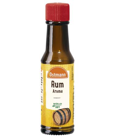 Ostmann spices - rum aroma aroma drops for baking liquid back aroma for desserts cake & Christmas cookies recoverable vials vegan 6 x 20 ml rum 20 ml (6 Pack)