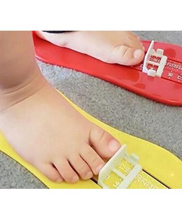 Kids Foot Measurer Shoe Sizer - Toddler Shoe Measuring Gauge in Red - Buy Online on GoSupps.com