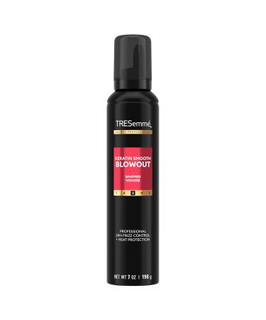 TRESemm Whipped Shaping Mousse Keratin Smooth for Instant Hydration Weightless 7 oz