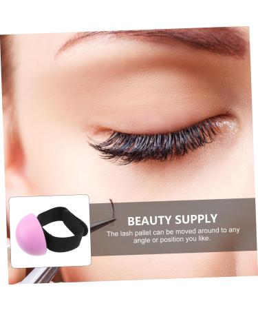 FOMIYES 2 Sets Eyelash Board & Curler - Pink 6x6cm Eyelash Holder for Fake Eyelashes - Perfect for Lash Artists - Buy Online on GoSupps.com