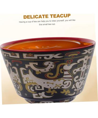 LABRIMP Tea House Accessory Ceramic Tea Cup Chinese Decor Glasses Tea Bowl Home Teacup Japan Single Cup Office As Shown 8X8X4.8CM - Buy Online on GoSupps.com