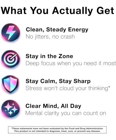 FOG OFF Brain Nootropic Supplement - Focus Pills for Memory Clarity & Energy - Vitamin B1 Black Maca Root L-Glutamic Acid Phosphatidylserine 5-HTP Alpha-Lipoic Acid Huperzine-A - Buy Online on GoSupps.com