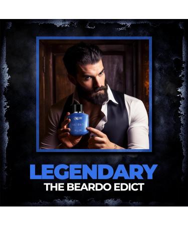 Beardos LEGEND Perfume For Men 100 ml | Eau De Parfum | Valentine's Day Gift for Boyfriend Husband | Intense Fresh Musky Woody| Strong Long Lasting Mens Perfume - Buy Online on GoSupps.com
