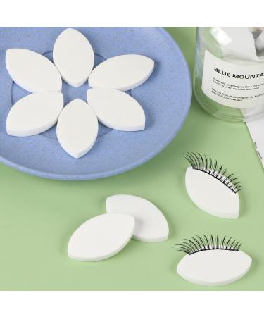 Buy MIDELONG Lash Sponges - Eye-Shaped Disposable Makeup Sponge for Eyelash Extensions - 10 Pack for Beginners | International Shipping Available - Buy Online on GoSupps.com
