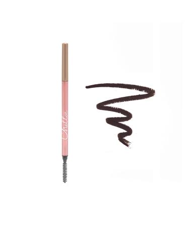 Chella eyebrow pencil |Vegan gluten -free free of animal experiments paraben -free long -lasting smooth consistency |Braun (Delightful Deep Brown)
