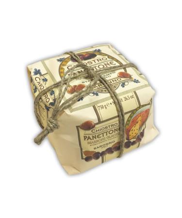 Chiostro Di Saronno Panettone Rustic Hand Wrapped (Marrons Glaces Chestnuts)