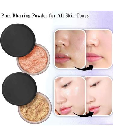 AllauraBeauty Blurring Powder Pink Pink Blurring Powder for All Skin Tones Travel Size Blurring Setting Powder (06# Large) 06# 40 g (Pack of 1) - Buy Online on GoSupps.com