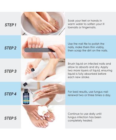 Extra Strength Toenail Fungus Treatment - Natural Oils for Men & Women | 2pcs - Effective Toenail & Fingernail Solution - Buy Online on GoSupps.com
