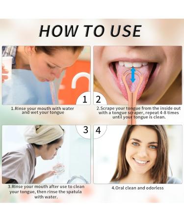 Comnico Stainless Steel Tongue Scrapers - 2 Pack | Enhance Oral Hygiene for Adults & Kids | Ideal for Travel & Outdoor Use - Buy Online on GoSupps.com