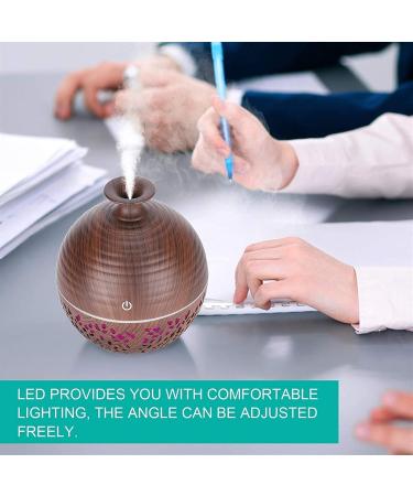 130ml Essential Oil Diffuser - Portable Aromatherapy Humidifier with Cool Mist & 7 LED Color Lights - Ideal for Home & Travel - Buy Online on GoSupps.com