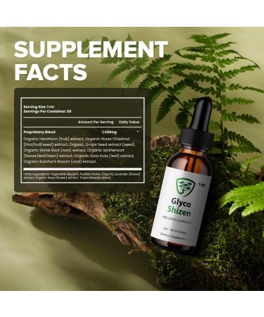 (3 Pack) Glyco Shizen Drops Healthy Vitamin Support Supplement - Advanced Formula GlycoShizen 24 Hour Liquid Energy and Extra Strength Reviews 3 Month Supply - Buy Online on GoSupps.com