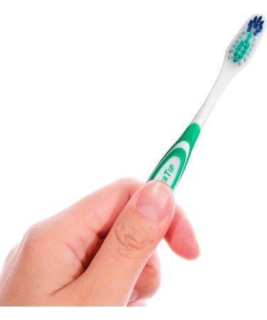 GUM Compact Soft Bristle Toothbrush Twin Pack - 6ct, Super Tip, Pack of 6 - Buy Online on GoSupps.com