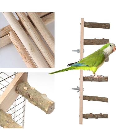 Wooden Bird Toys for Parrots - Climbing Ladders & Knitting Conductor | International Shipping - Buy Online on GoSupps.com