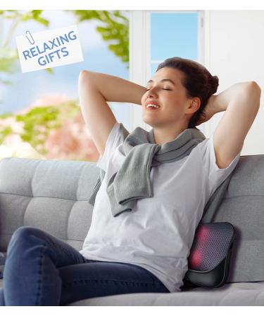 VIKTOR JURGEN Neck Massage Pillow Shiatsu with Heat - Relaxation Gift for Men and Women - Buy Online on GoSupps.com