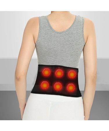 KTELI 2X Adjustable Waist Tourmaline Self-Heating Magnetic Therapy Back Support Belt - XL Lumbar Brace & Massage Band for Pain Relief - Buy Online on GoSupps.com