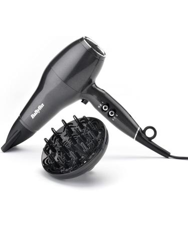 BaByliss Platinum Diamond 2300W Professional AC Hairdryer | Ultra-Fast Drying & Ionic Diffuser - Buy Online on GoSupps.com