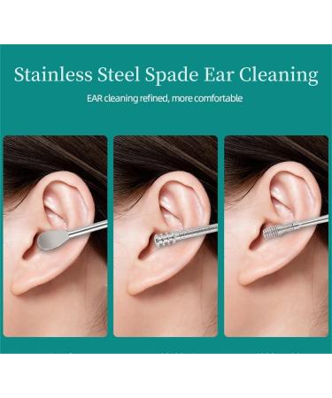Pleteffect Ear Pleteffect Pleteffect Ear Cleaner Pleteffect Ear CleaningEarwax Cleaner Tool Set Portable Ear Cleaning Kit The Most Professional Ear Cleaning Master in Green - Buy Online on GoSupps.com