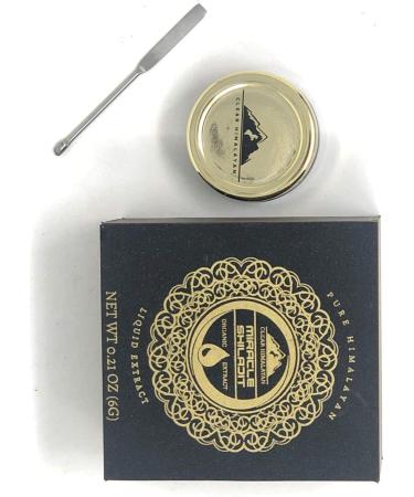 Authentic Himalayan Shilajit Resin - 100% Natural Liquid Paste | 150 Servings | Source of Fulvic Acid & Trace Minerals - Buy Online on GoSupps.com