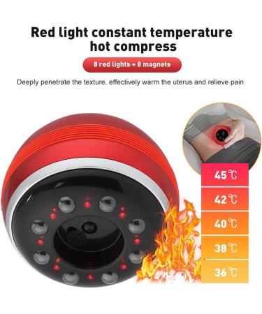 Portable Gua Sha Massage Device - 5 Temperature Levels & Suction for Cellulite & Body Fatigue Relief | International Shipping - Buy Online on GoSupps.com