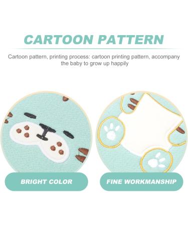 Lurrose 2pcs Baby Bath Mitt Puppet Washcloths - Kids Wash Gloves & Body Scrub Loofah Sponge Set - Buy Online on GoSupps.com