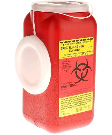 BD Home Sharps Container - Safe Disposal for Needles and Medical Waste - Buy Online on GoSupps.com