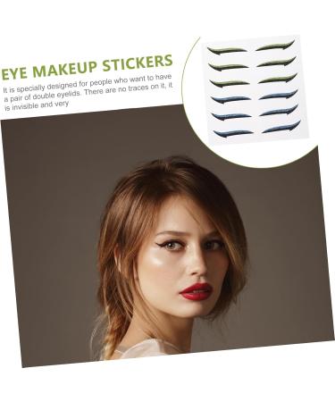 Beavorty Eye Liner Stincle Stickers 12 Pairs Eyeliner Stickers Reusable Double Eyelid Tapes Eye Makeup Stickers Reusable Eyeliner Stickers - Buy Online on GoSupps.com