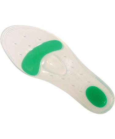 Steins Silicone Dual Density Comfort Shoe Gel Insoles for Arch Support & Joint Relief - Men s & Women s Sizes Available - Buy Online on GoSupps.com