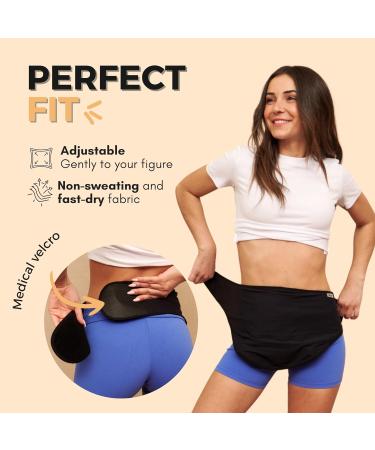 SIIL Ostomy belt for Men & Women Black. These Ostomy bag covers Acts as Colostomy Belt Ileostomy Belt as this Stoma Support belt is compatible with Colostomy bags Ileostomy bags. Made in Europe. - Buy Online on GoSupps.com