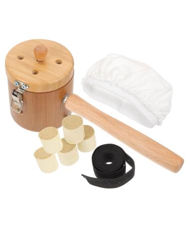 FOMIYES 1 set of handheld devices for the Moxibustion Massage device Moxa-Egelbr nner Handwarf for Moxibuscase Treatment Moxibusion-Box-Kit Moxibustion Halter Rustproof Steel China The back