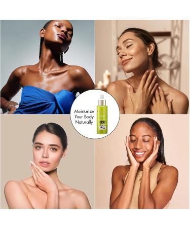 Organic Coconut, Apricot, Almond, Castor Oil Hair & Body Moisturizer with Vitamin E - Nourishing Oil for Dry, Damaged Hair and Skin - For Men and Women - Buy Online on GoSupps.com