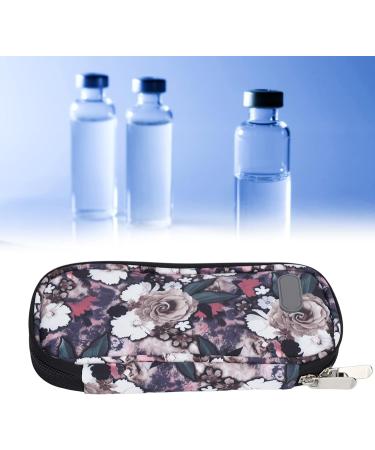 Diabetic Medication Cooler Bag - Gray Zipper Case for Outdoor Patients - Buy Online on GoSupps.com