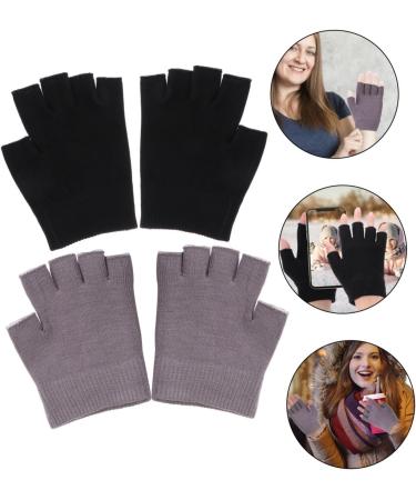 Beavorty 2 Pairs Half Finger moisturizing Gloves moisturizing Repair Gloves Winter Lining Gloves Fingerless Moisturizing Glove Fingerless Knitted Gloves Apparel Miss 5% Spandex Cosmetic - Buy Online on GoSupps.com